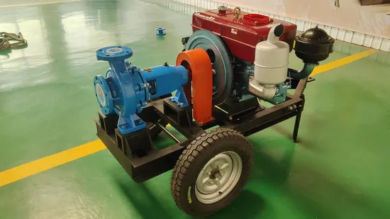 High Pressure Horizontal Farm Agriculture Irrigation Centrifugal Diesel Water Pump